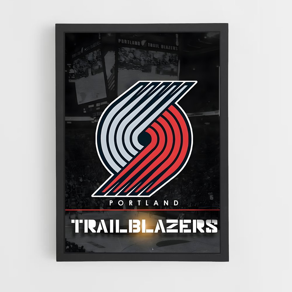Poster Portland trail blazers – affiche Basketball (vue 2)